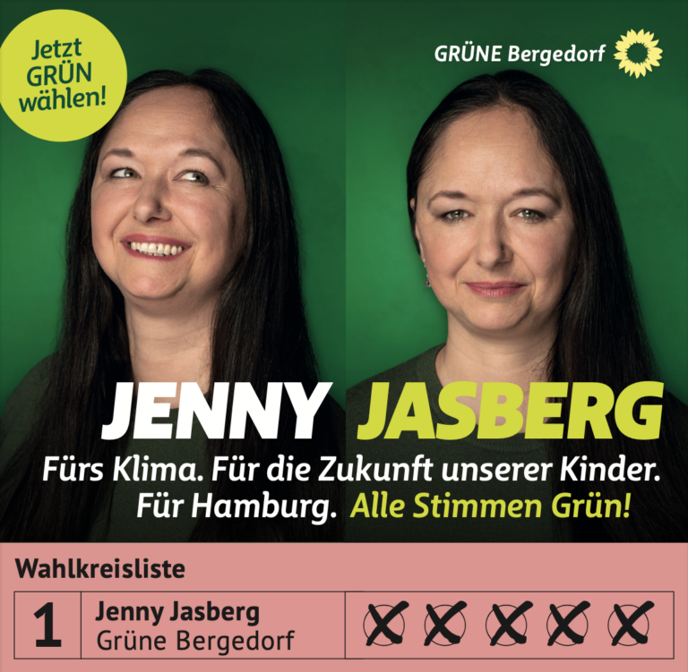 Starkregen, Stürme, Hitzewellen – Hamburg braucht Deine grüne Stimme! 