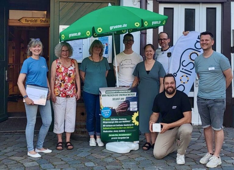 Bergedorfer Energiemesse: Ein Abend mit lokalen Akteur:innen
